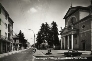 Via Prinetti e Chiesa Parrocchiale