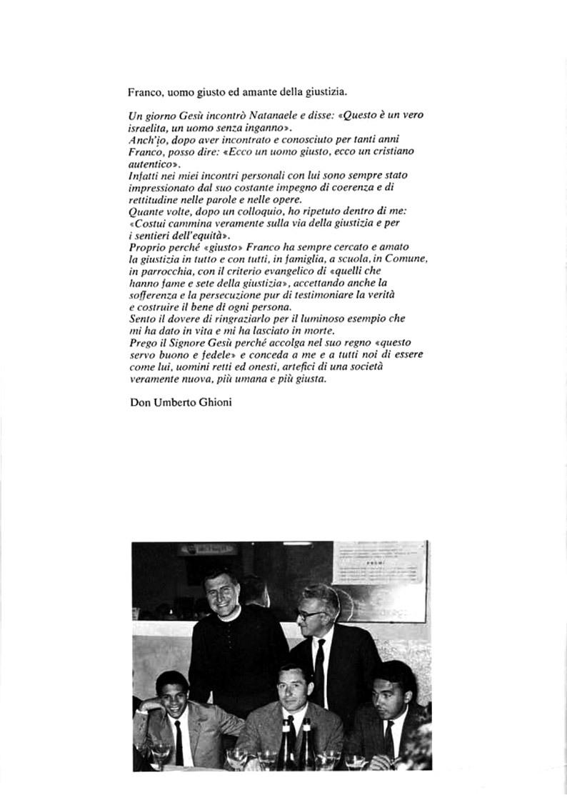 Ricordo di Franco Crippa