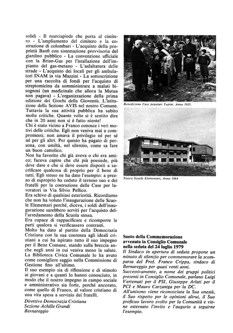 Ricordo di Franco Crippa