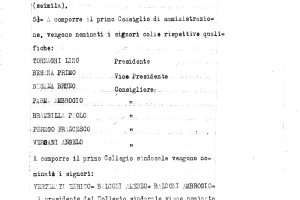 Atto costituzione Cooperativa edificatrice case del popolo