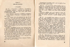 Statuto Circolo Coop del Popolo e Coop Edificatrice case Popolari bernareggio