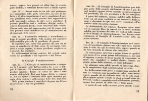 Statuto Circolo Coop del Popolo e Coop Edificatrice case Popolari bernareggio