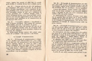 Statuto Circolo Coop del Popolo e Coop Edificatrice case Popolari bernareggio