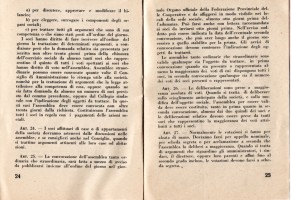 Statuto Circolo Coop del Popolo e Coop Edificatrice case Popolari bernareggio