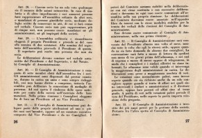 Statuto Circolo Coop del Popolo e Coop Edificatrice case Popolari bernareggio