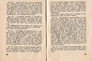 Statuto Circolo Coop del Popolo e Coop Edificatrice case Popolari bernareggio