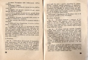Statuto Circolo Coop del Popolo e Coop Edificatrice case Popolari bernareggio