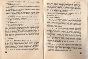 Statuto Circolo Coop del Popolo e Coop Edificatrice case Popolari bernareggio